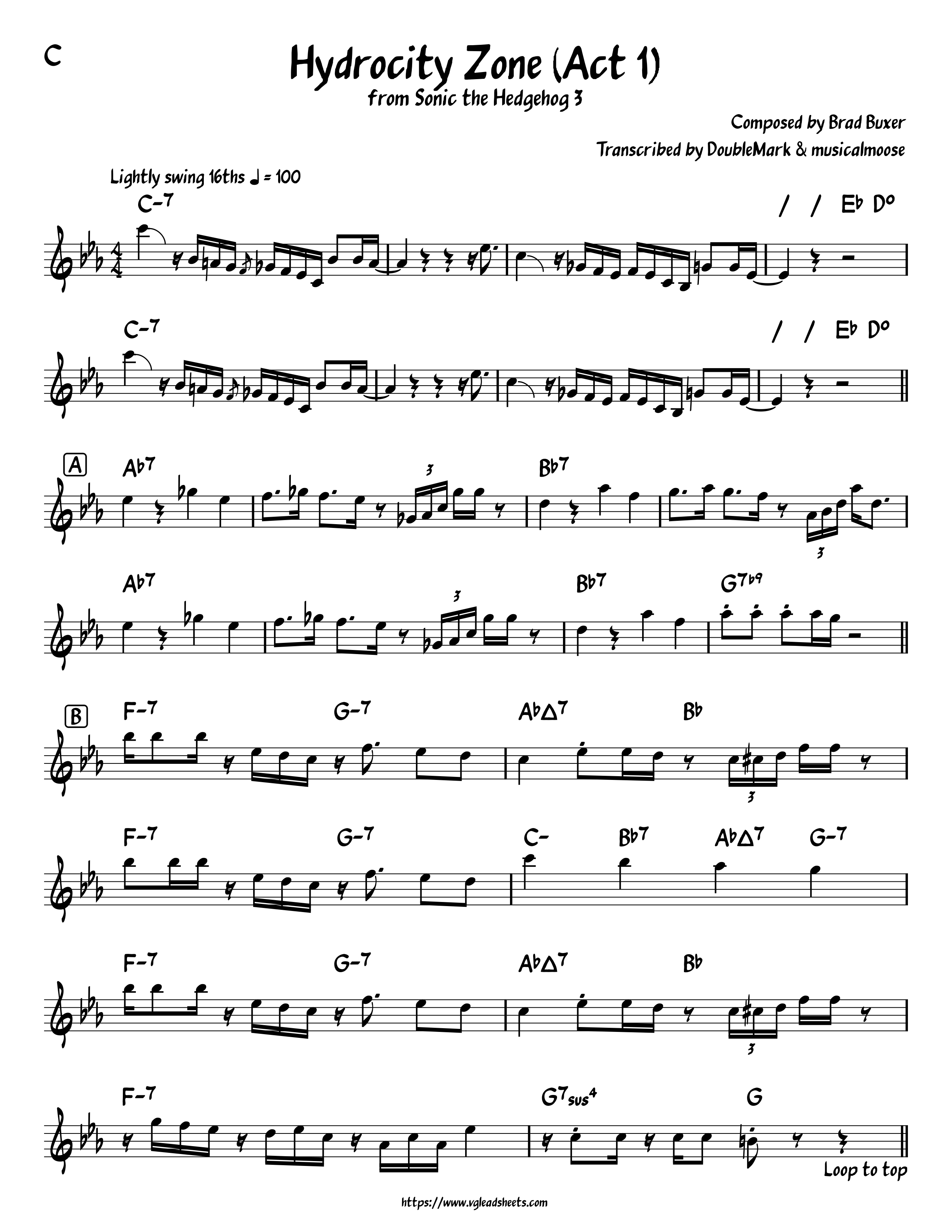 Sonic The Hedgehog 2 - Boss Theme Sheet music for Piano (Solo)