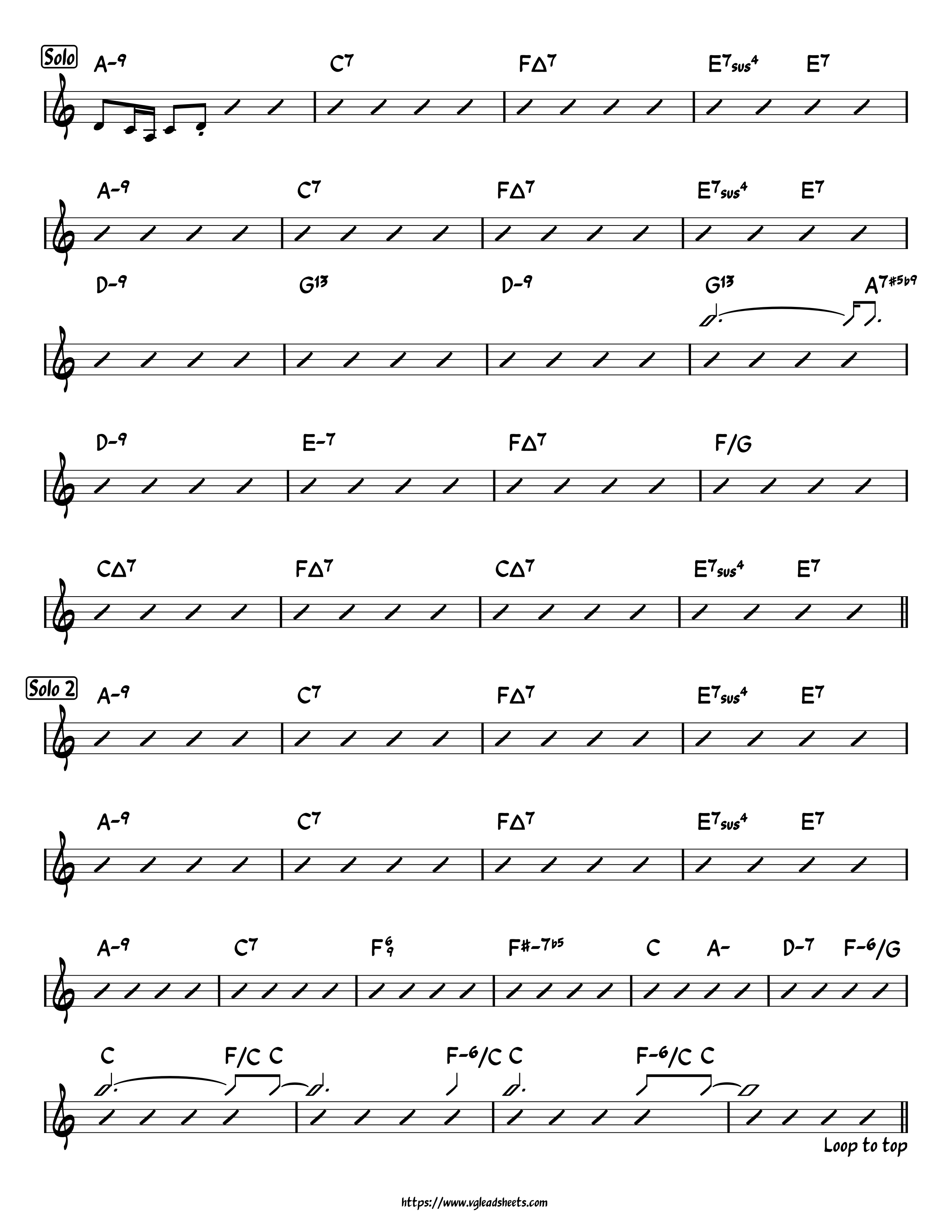 YAKUZA 0 - BAKA MITAI Chords by Misc Computer Games